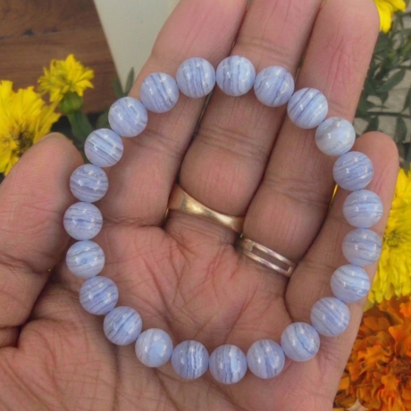 Blue Lace Agate Bracelet