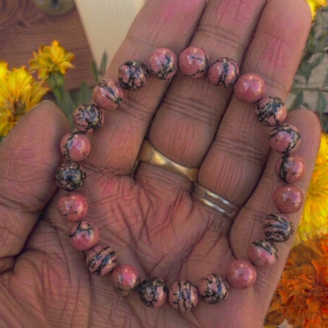 Premium Rhodonite Bracelet