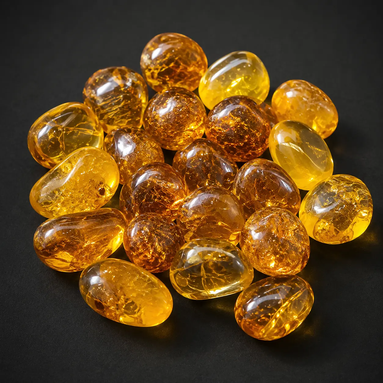 Citrine Tumbles