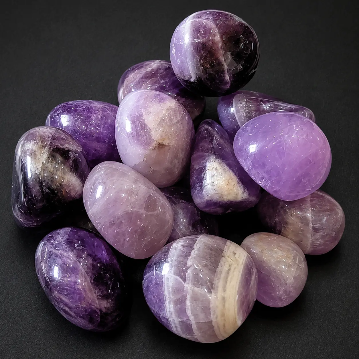 Amethyst Tumbles