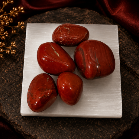 Red Jasper Tumbled