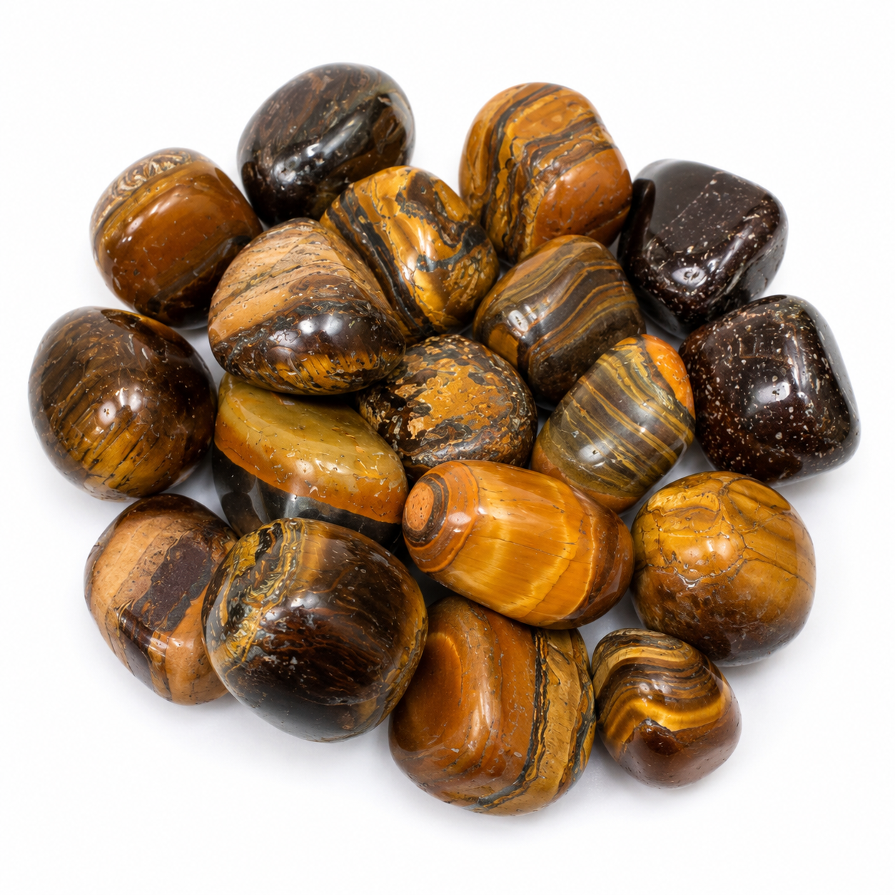Tiger Eye Tumbles